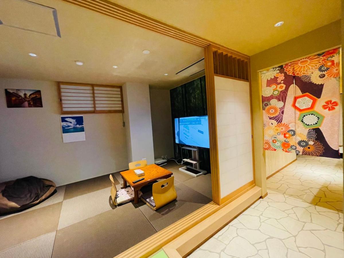 東瀛stays 6階 ゆったり庭付きワンフロア部屋 أوساكا المظهر الخارجي الصورة