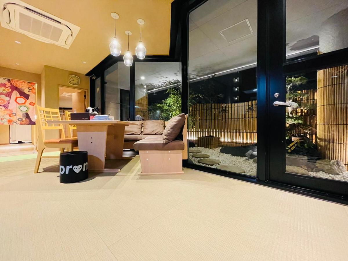 東瀛stays 6階 ゆったり庭付きワンフロア部屋 أوساكا المظهر الخارجي الصورة