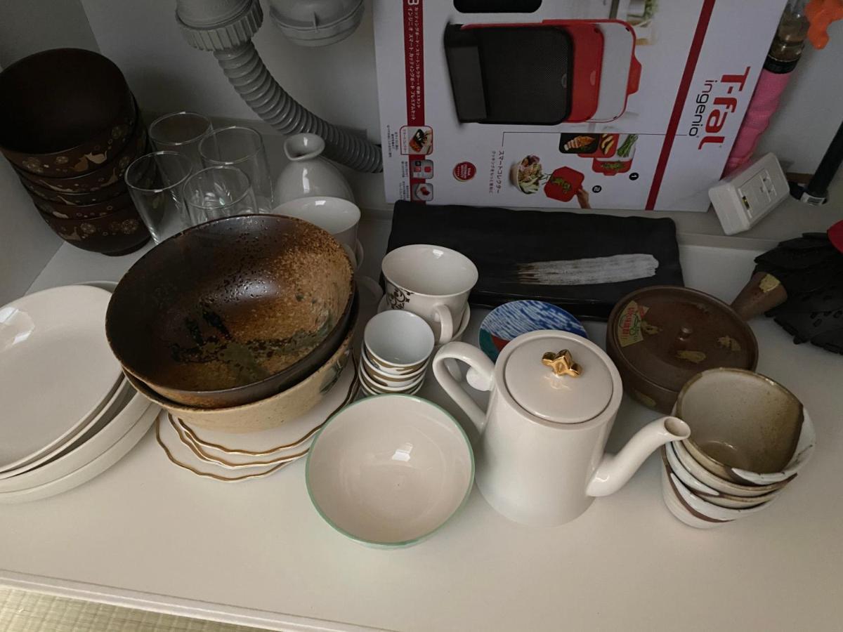 東瀛stays 6階 ゆったり庭付きワンフロア部屋 أوساكا المظهر الخارجي الصورة